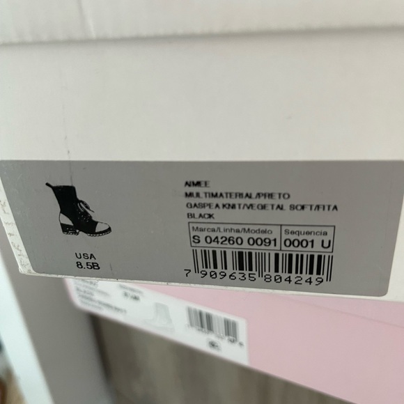 Schutz Aimee Printed Combat Boots in Size 8.5 - Picture 8 of 9